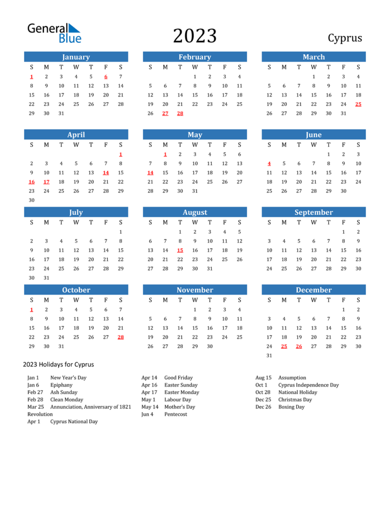2023 Calendar Image