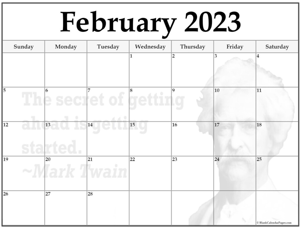 24 February 2023 Quote Calendars