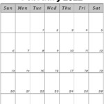 Blank February 2022 Vertical Calendar Portrait Printable Planner Pdf Free