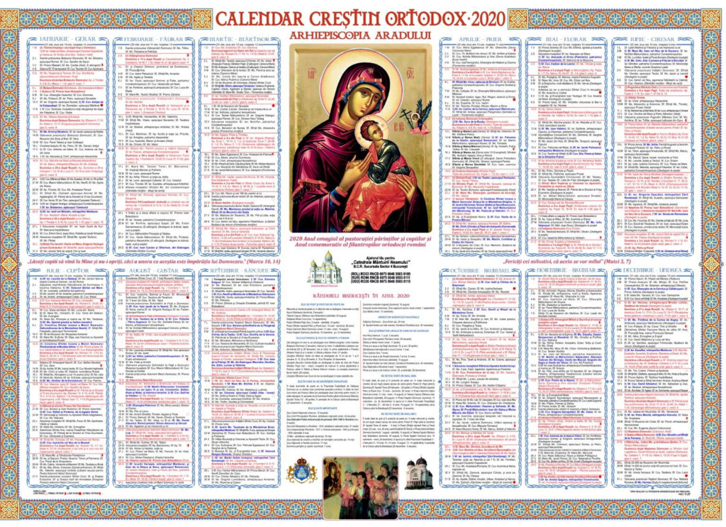 Calendar Ortodox Februarie 2020 S rb tori Religioase Sfin i i Posturi