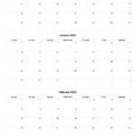 December 2022 To February 2023 Printable Calendar