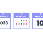 February 10 Calendar Design Icon 2023 Calendar Schedule Appointment