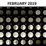 February 2019 Calendar Moon Phases