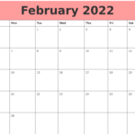 February 2022 Calendars That Work