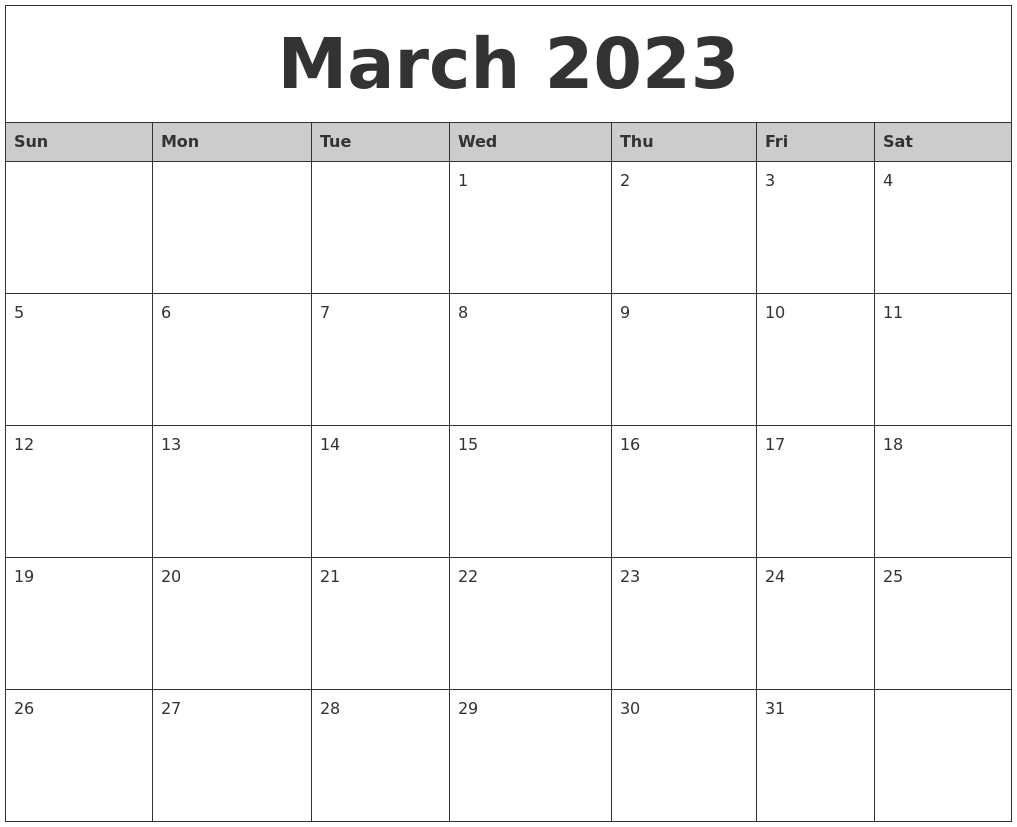 February 2023 Calanders