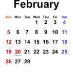 February 2023 Calendar Templates For Word Excel And PDF