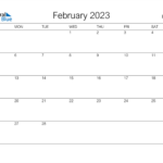 February 2023 Calendar With Ireland Holidays