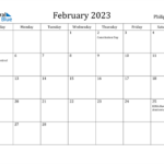 February 2023 Calendar With Philippines Holidays