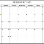 February 2023 Full Moon Calendar Calendar Dream