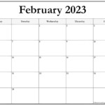 February 2023 Monday Calendar Monday To Sunday