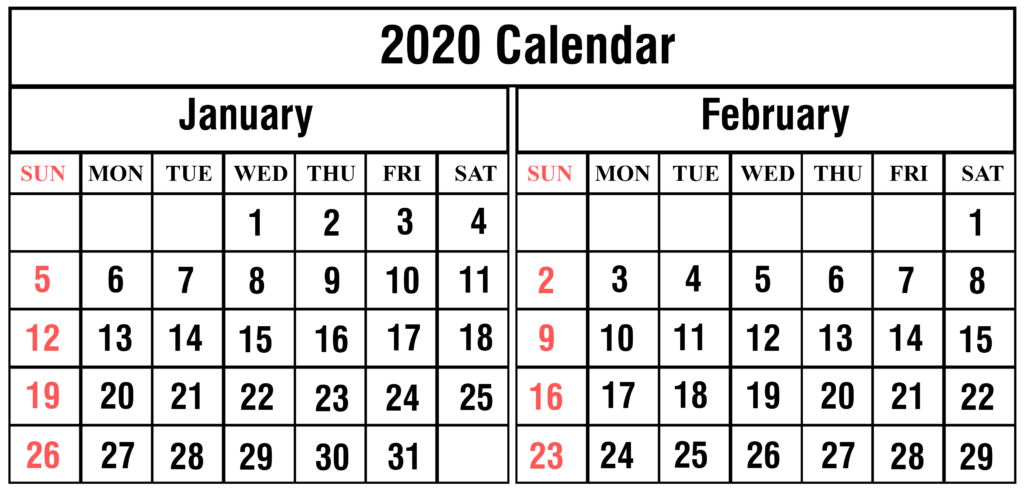 February Archives Blank Printable Calendar