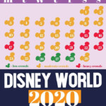 February Disney World Crowd Calendar For 2020 Crowd Calendar Disney