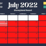 Free Disneyland Crowd Calendar Save Time In Line Guaranteed Park