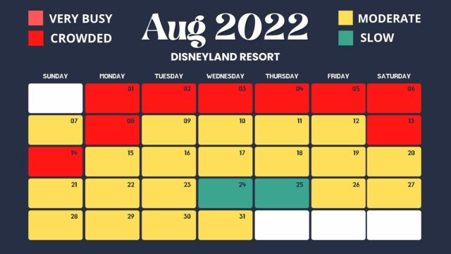 Free Disneyland Crowd Calendar Save Time In Line Guaranteed Park 