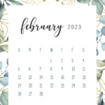 Free Printable February 2023 Calendars World Of Printables