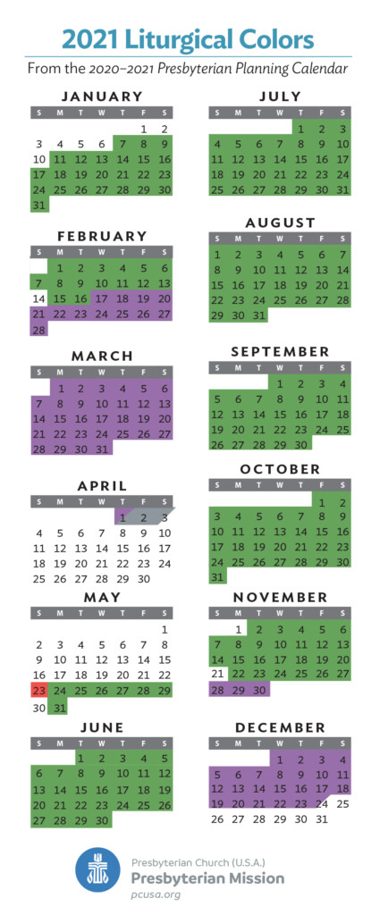 Liturgical Calendar 2021 Circle 2021 Colors Of Faith Liturgical 