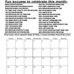 Printable February 2015 Calendars Holiday Favorites