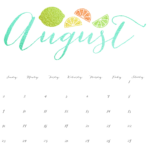 TCM TSCC 2015 Calendar 8 August png 2 400 3 000 Pixels Calendar