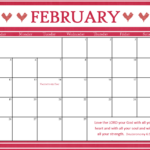 The Blogging Pastors Wife Printable Calendars For February 2012
