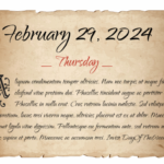 What Day Of The Week Is February 29 2024